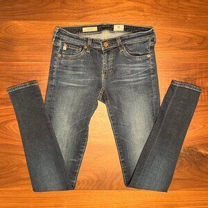Ag Adriano Goldschmied The Legging Super Skinny‎ "49" Dark Wash Jeans 27R